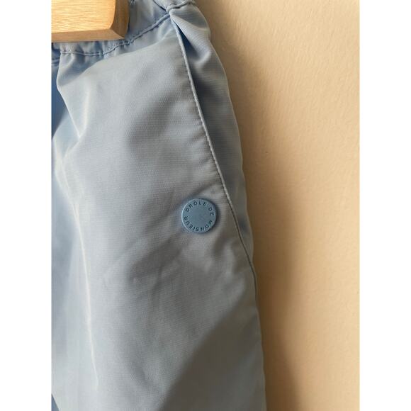DROLE DE MONSIEUR Logo Patch Shorts in Blue - Picture 5 of 10